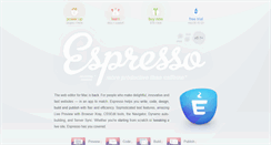 Desktop Screenshot of espressoapp.com